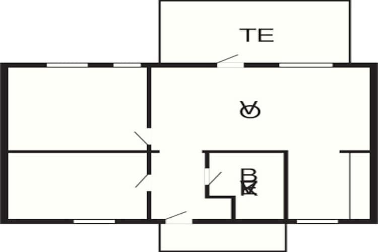 4 Person Holiday Home On A Holiday Park In Borre Екстер'єр фото